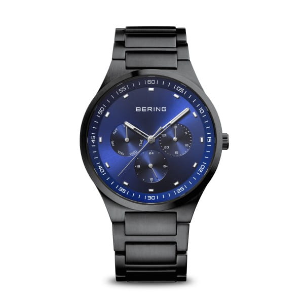 Black & Blue Men's Watch