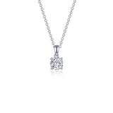 0.65 CTW 4-Prong Solitaire Necklace