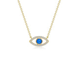 Turquoise Evil Eye Necklace
