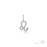 Leo Zodiac Charm Pendant