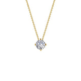 1.0 CTW Solitaire Necklace