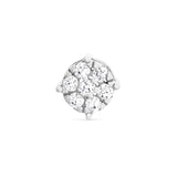 Story Charm - Flower With Simulated Diamonds