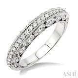 3/8 ctw Diamond Matching Wedding Band in 14K White Gold