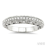 3/8 ctw Diamond Matching Wedding Band in 14K White Gold