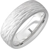 Serinium® Ring with Treebark Finish