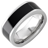 Cubist - Serinium® and Black Diamond Ceramic Ring