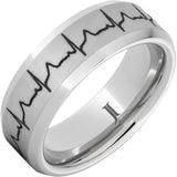 Heartbeat - Serinium® Custom Engraved Ring