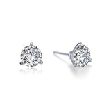 2.0 CTW Solitaire Stud Earrings