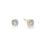 0.50 CTW Solitaire Stud Earrings