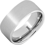 Serinium® Square Men's Ring with Satin Finish