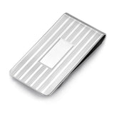 1 Sterling Silver Engine-Turned Money Clip