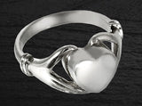 Heart Ring - Cremation Jewelry