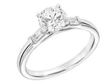 Classic 3 Stone Engagement Ring