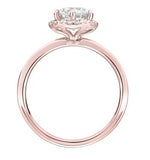 Classic Halo Ladies Engagement Ring