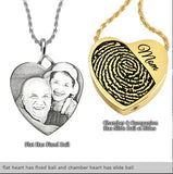 Personalized Jewelry - Heart Pendant