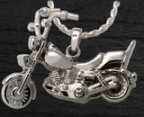 Motorcycle Pendant - Cremation Jewelry