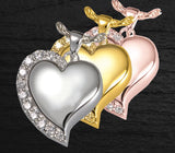 Shine Heart Pendant-Cremation Jewelry