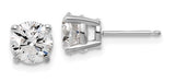 14K - .75 Lab Diamond Stud Earrings