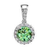 Diamond & Demantoid Pendant