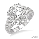 Semi-Mount Diamond Engagement Ring