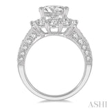 Semi-Mount Diamond Engagement Ring