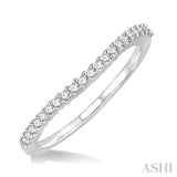 Diamond Curved Wedding Band