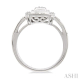 Silver Diamond Fashion Ring