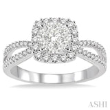 Lovebright Bridal Diamond Engagement Ring