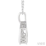 Silver Emotion Diamond Pendant