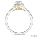 Oval Shape Lovebright Essential Diamond Ring