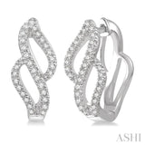 Diamond Hoop Fashion Earrings