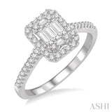 Fusion Diamond Engagement Ring