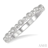 Stackable Light Weight Diamond Band