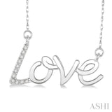 Love Diamond Pendant