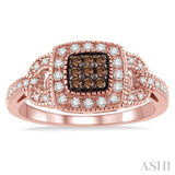 Champagne Diamond Fashion Ring