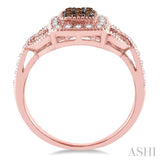 Champagne Diamond Fashion Ring