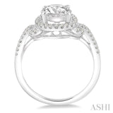 Semi-Mount Diamond Engagement Ring