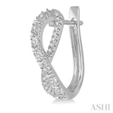 Diamond Hoop Fashion Earrings