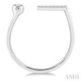 Open Diamond Fashion Ring