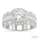 Semi-Mount Diamond Engagement Ring