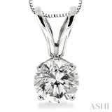 Diamond Solitaire Pendant