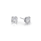 2.06 Ctw Stud Earrings