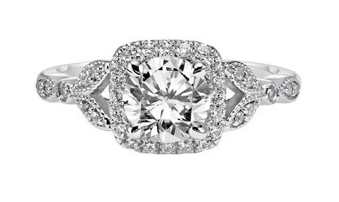 Vintage Complete Love Engagement Ring