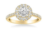 Classic Halo Engagement Ring