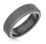 Triton Raw Sandblasted Finish Black Inside Ring