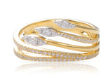 14K Yellow Gold Diamond Ring