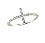 Diamond Cross Ring